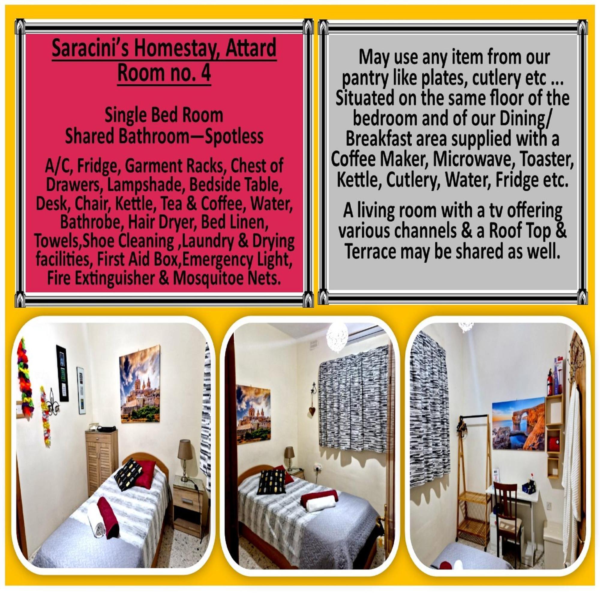 אטרד Saracini'S Homestay מראה חיצוני תמונה