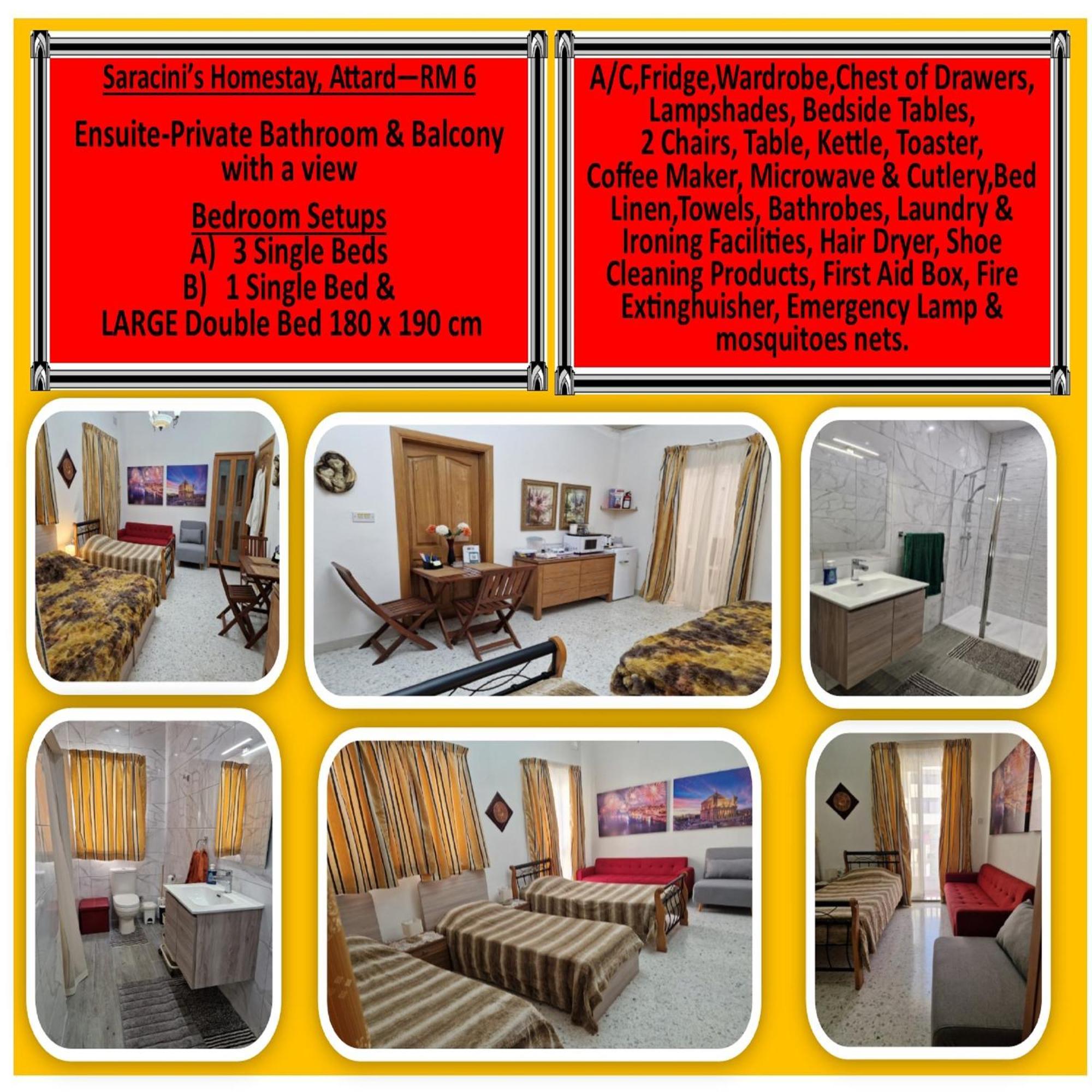 אטרד Saracini'S Homestay מראה חיצוני תמונה